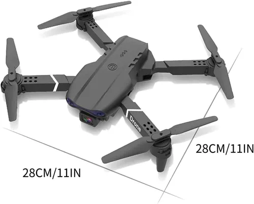 Vista 9 de Drones sin escobillas con cámara para adultos 4K, Fotografía aérea de alta definición Evitación de obstáculos Cuatro aviones Posicionamiento