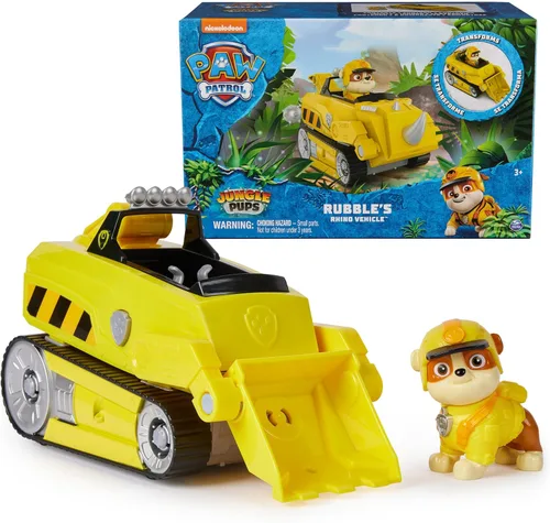 Vista 13 de Paw Patrol Jungle Pups, vehículo Chase Tiger, camión de juguete con figura de acción coleccionable, juguetes para niños y niñas a partir de 3 años