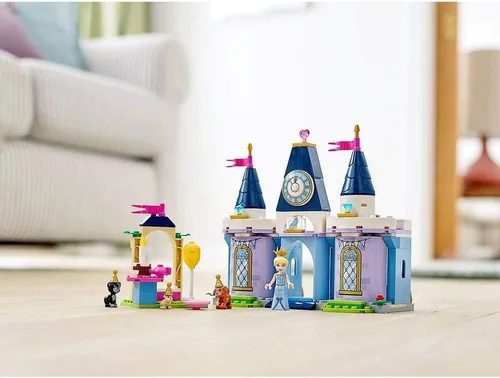 Vista 5 de LEGO Disney 43178 - Kit de construcción creativo del castillo de Cenicienta, nuevo 2020 (168 piezas)
