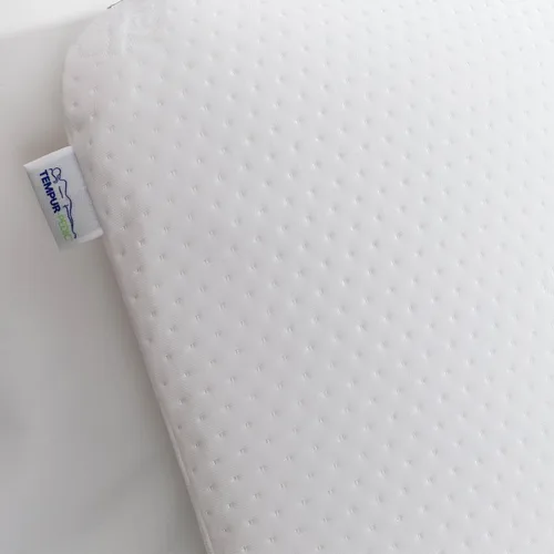 Vista 16 de Tempur-Pedic Almohada Symphony de Espuma Viscoelástica Sensación Suave de Lujo, Estándar, Blanco