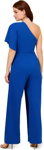Vista 2 de Adrianna Papell Womens One Shoulder Jumpsuit