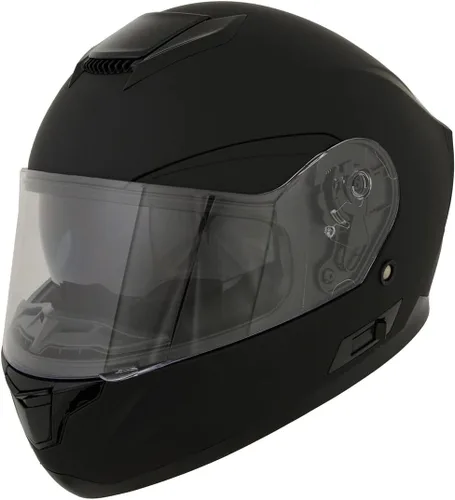 Vista 8 de Milwaukee Helmets MPH9835DOT 'Sweeper' - Casco de motocicleta de cara completa para hombres y mujeres, con visera desplegable