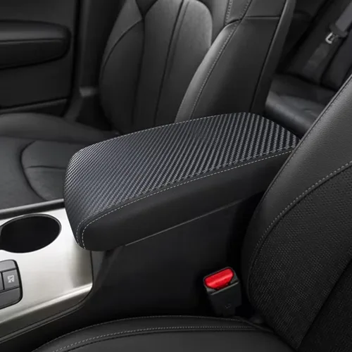 Vista 9 de Funda de consola central para Kia Optima 2016 2017 2018 2019 2020, accesorios funda para reposabrazos, impermeable, antiarañazos, de cuero