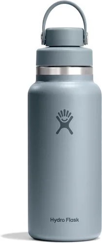 Vista 48 de Hydro Flask Botella de agua – Acero inoxidable aislado – Tapa de boca ancha para chug, antiderrames, a prueba de fugas en rocío de 40 onzas Dew
