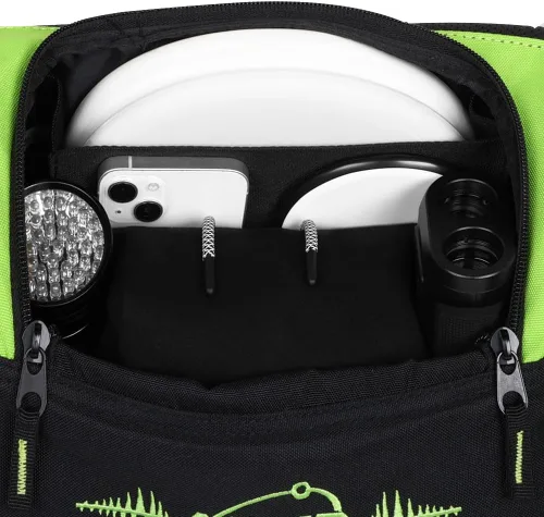 Vista 5 de Mochila Disc Golf Voyager Lite de MVP Disc Sports (Elige tu color favorito)