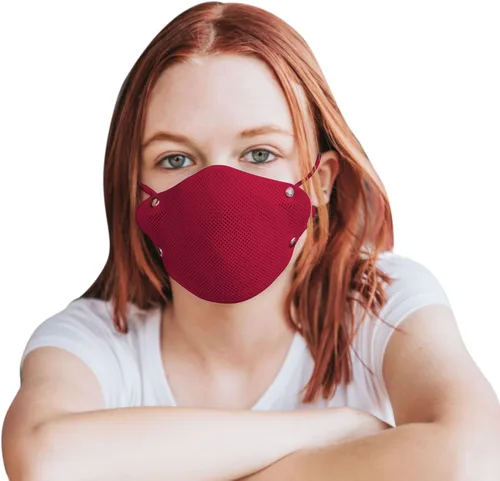 Vista 8 de GATA Silicone Seal Face Mask Covering With Filters