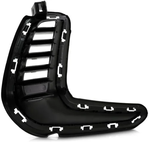 Vista 6 de Para Hyundai Elantra 2017 2018 Luz Antiniebla Trim Lado del Conductor Delantero Motor 1.4L Turbo/2.0L Negro Reemplazo para HY1038125