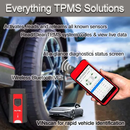 Vista 2 de Herramienta de programación Autel TPMS MaxiTPMS ITS600 Lectura/Activa/Relearn TPMS Sensor Sensor MX Sensor AutoVIN VINscan