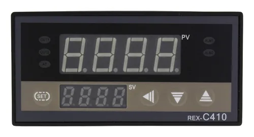 Vista 2 de REX-C410 96x48 AC 100-240V termopar RTD entrada digital PID controlador de temperatura (salida de relé 1 alarma)