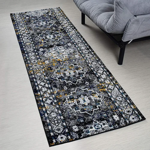 Vista 15 de Alfombra de pasillo de tamaño personalizado, 31 pulgadas de ancho x longitud de tu elección, 31 pulgadas x 23 pies, se vende y precio por pie Diseño
