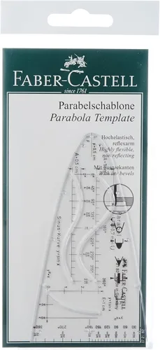 Vista 2 de Faber Castell 172182 Plantilla de Parábola