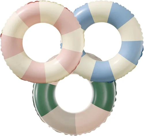 Vista 20 de Flotadores de piscina para niños, de 5 a 10 años de edad, tubos de natación inflables de juguete con interior de 11 pulgadas, tubos inflables