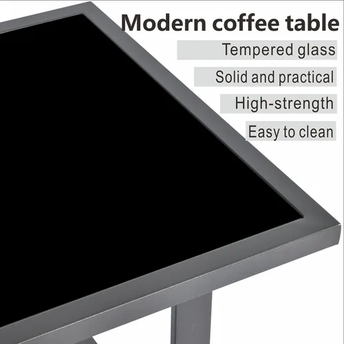 Vista 6 de HOOOWOOO Juego de muebles de aluminio para patio al aire libre, 5 piezas, sofá moderno de mediados de siglo, asiento de sofá resistente a la Gris