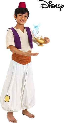 Vista 2 de Disfraz de ratas callejeras de Disney Aladdin Deluxe para niños