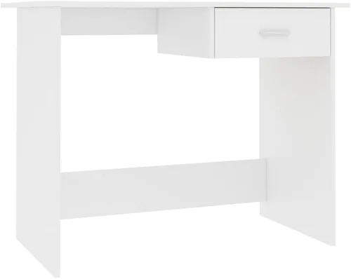Vista 3 de Escritorio, mesa de estudio, escritorios de maquillaje, escritorio ejecutivo, escritorio de dormitorio, con un cajón, para escritorio de oficina