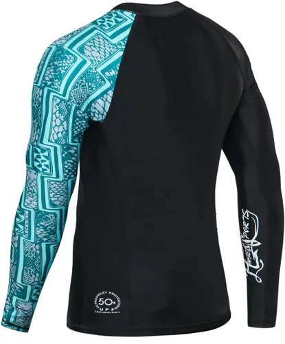 Vista 3 de HUGE SPORTS Manga larga con protección solar UV UPF 50+ para hombre