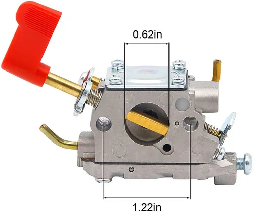 Vista 3 de Carburador C1U-W32 para Poulan 545006017 Carburador para 545030102 530039235 RS32 SM446E PP136E Zama C1U-W32 C1U-W32A C1UW32 C1U Weedeater Craftsman