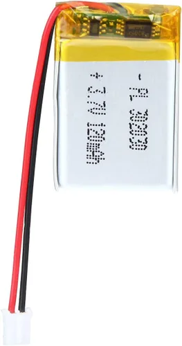 Vista 37 de 3.7V 2800mAh 123464 Lipo batería recargable de iones de polímero de litio con conector JST