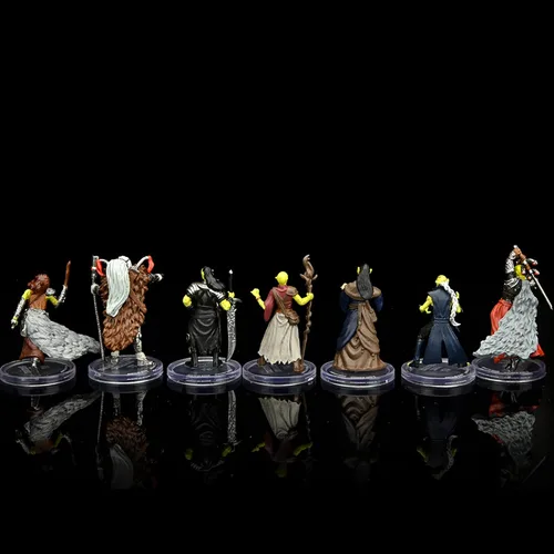 Vista 6 de Dungeons & Dragons D&D Icons of the Realms: Githyanki Warband - Juego de 7 figuras prepintadas, miniaturas RPG
