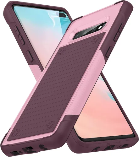 Vista 10 de Funda diseñada para Samsung Galaxy S10 Plus, regalo de grado militar, resistente a las caídas, a prueba de golpes, para Galaxy S10+ Plus