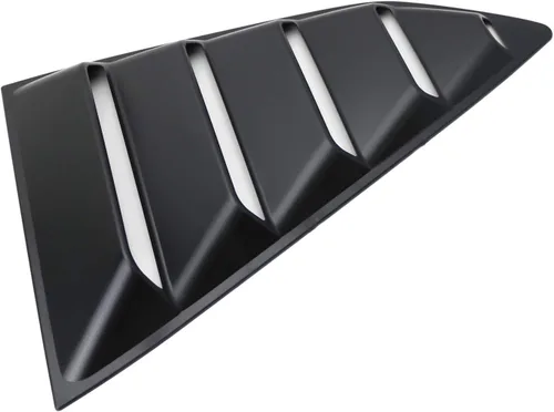 Vista 7 de iJDMTOY Ventana lateral trasera izquierda/derecha, con acabado negro para ventanilla lateral trasera, compatible con Chevy Camaro 2016 en adelante