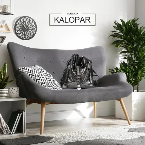Vista 6 de kalopar Hobo Bags for Women,Large Shoulder Tote Bag for Women,Shiny Leather Trendy Purse with Zipper.