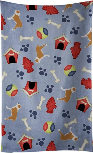 Vista 80 de Caroline's Treasures BB3948KTWL Affenpinscher Dog House Collection - Toalla de cocina para invitados, toalla de baño decorativa para cara, té, paño