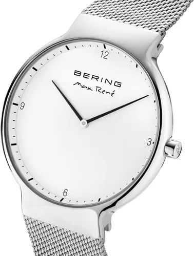 Vista 4 de BERING Men Analog Quartz Max René Collection Watch with Stainless Steel Strap & Sapphire Crystal 15540-XXX