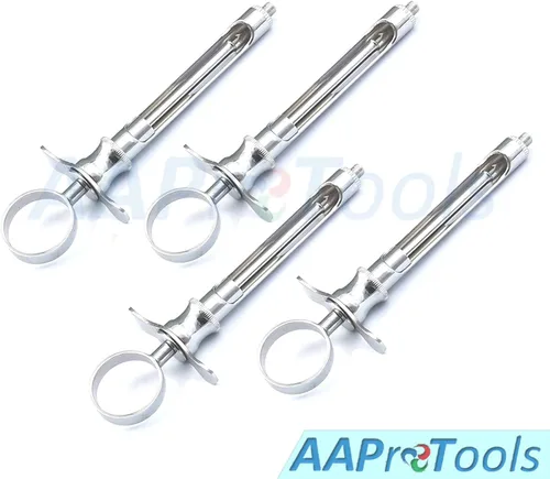 Vista 2 de 4 instrumentos dentales de primera calidad 1.8CC-Dentales de la jeringa anestésica autosuficientes