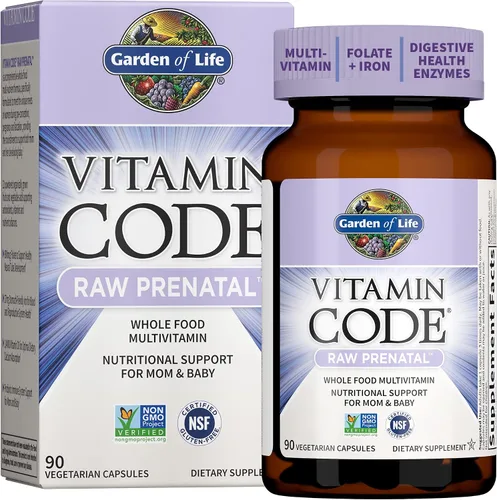 Vista 8 de Garden of Life Vitamin Código RAW Prenatal, 101810, 1, 1
