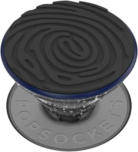 Vista 25 de Agarre para teléfono PopSockets con soporte expansible, agarre adhesivo - aluminio negro