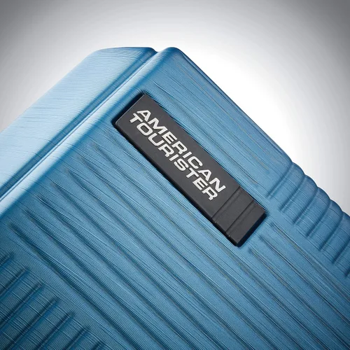 Vista 7 de American Tourister Stratum XLT - Equipaje rígido, extensible con ruedas giratorias, Azul (Spruce)), 122712