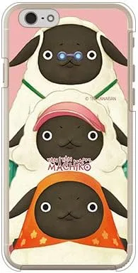 Vista 73 de Yanan Machiko Series Machiko Family Pink (Clear) / for iPhone SE/5s/docomo