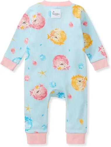 Vista 26 de Burt's Bees Baby - Pijama de una pieza para bebé, mameluco para dormir y jugar, algodón 100% orgánico, cremallera frontal