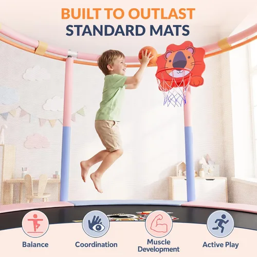 Vista 11 de Toddler Trampoline - Upgraded Heavy Duty Steel Frame Trampoline for Kids