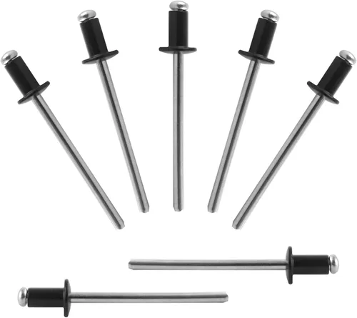 Vista 13 de ALLCLEAN 60 piezas de remaches ciegos de aluminio de 1/4" x 1", remaches pop de 6,4 x 25mm, agarre de aluminio y mandril de acero