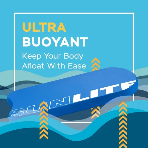 Vista 5 de Sunlite Sports Swimming Kickboard - One Size Fits All - A Great Training Aid for Children and Adults