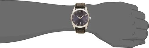 Vista 4 de Hamilton Reloj negro de cuarzo suizo H38511743 Jazzmaster con pantalla analógica para hombre, Negro -, Cronógrafo