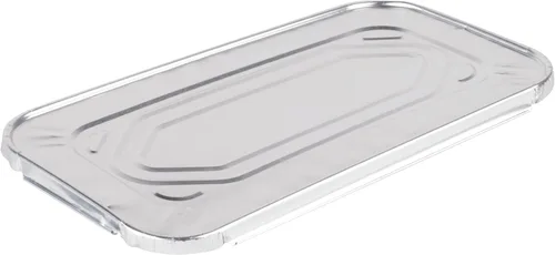Vista 3 de Tapa de bandeja de mesa de vapor de papel de aluminio de tamaño 1/3 - 100/caja