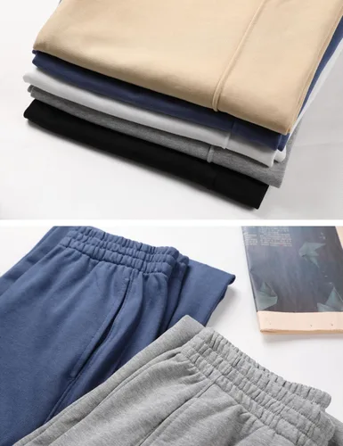 Vista 5 de Faleave Pantalones estilo palazzo casuales para mujer, cintura alta, holgados, pierna ancha, pantalones con bolsillos
