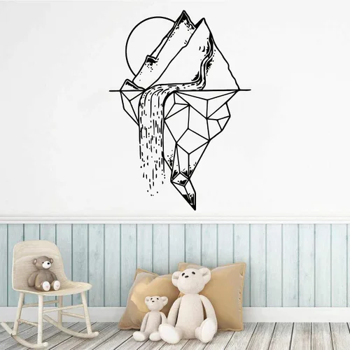 Vista 10 de Calcomanías de pared de campamento de verano, decoración de pared de bosque, para habitación de niños, diseño de guardería, 10