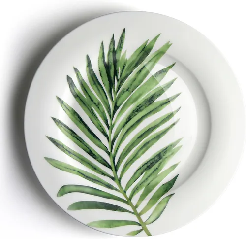 Vista 11 de IQCWOOD Platos de cena de porcelana blanca, juego de 6, 16.5 cm, platos de cena de porcelana, juego de platos blancos, platos blancos de cerámica