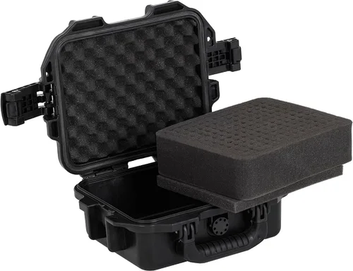 Vista 2 de MEIJIA Funda rígida y compacta impermeable de alta calidad para cámara con espuma de ajuste personalizable, protección completa con diseño ligero