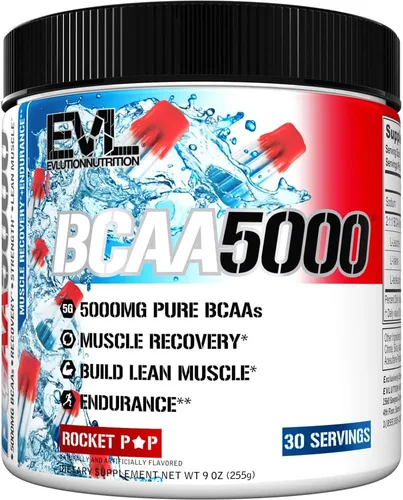 Vista 7 de Evlution EVL BCAAs - Polvo de aminoácidos BCAA en polvo, bebida de recuperación después del entrenamiento y energía sin estimulación previa al Azul