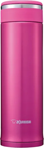 Vista 8 de Zojirushi SM-JE36-RC - Botella de agua con tornillo, taza de acero inoxidable, 12.2 onzas líquidas (0.36 L), color rojo transparente
