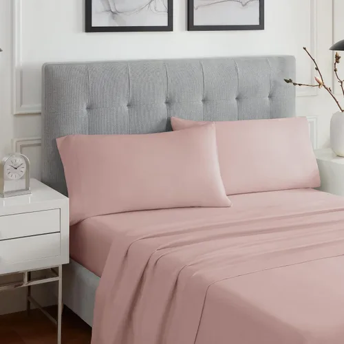 Vista 11 de Eclipse Sleep Solutions Plaza Cooling King - Juego de sábanas de 4 piezas en Peacoat