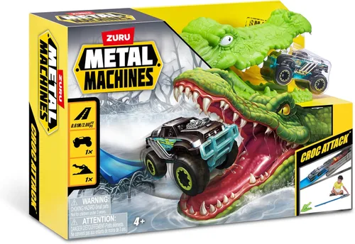Vista 3 de ZURU 6718 Metal Machines Croc Attack Playset