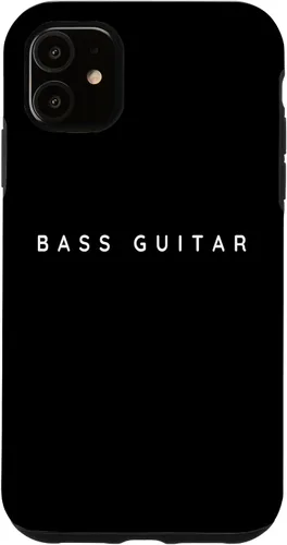 Vista 7 de Bass Guitar Players Contemporary Font / Musical Instrument Case for iPhone 16