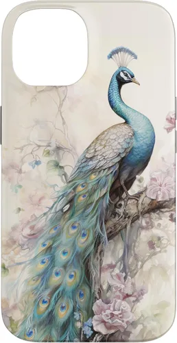 Vista 4 de Peacock Cute Bird Nature Garden Case for iPhone 17