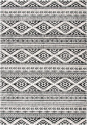 Vista 58 de SAFAVIEH Tapete decorativo de la colección Tulum de 2 x 3 pies, color negro y marfil, diseño tribal bohemio marroquí, no desprende pelo y es